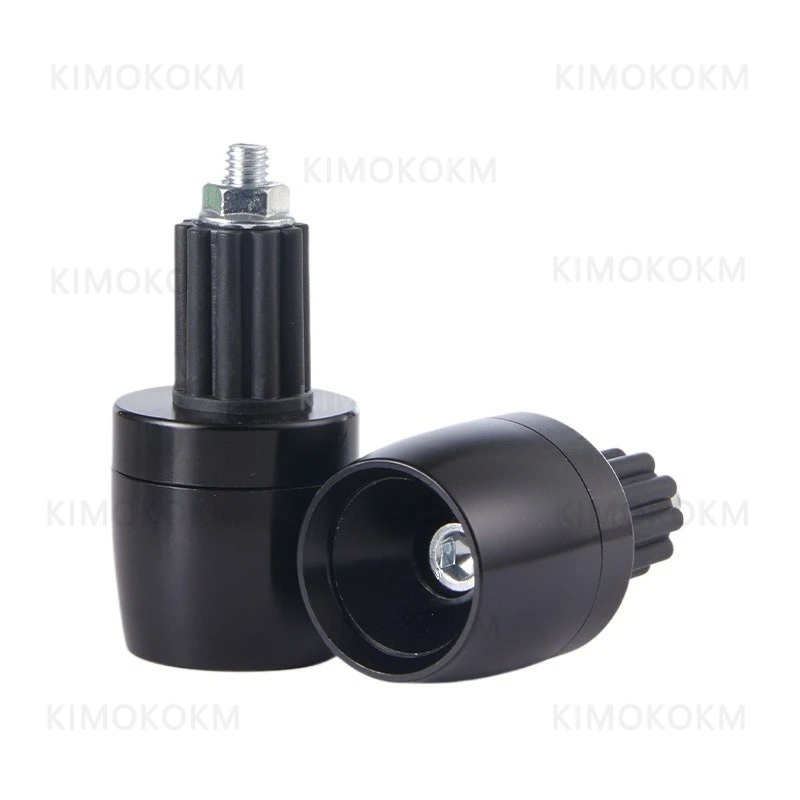 Motorcycle Modification Handlebar Plug Aluminum Alloy Handlebar Plug Electric Bike Balance Head Faucet Handlebar Plug Ball Head view 4