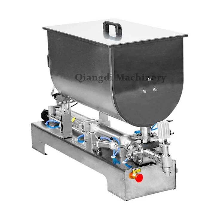 آلة تعبئة مربى الشوكولاتة بالهواء المضغوط شبه الأوتوماتيكية وصلصة الفلفل الحار والعسل #5