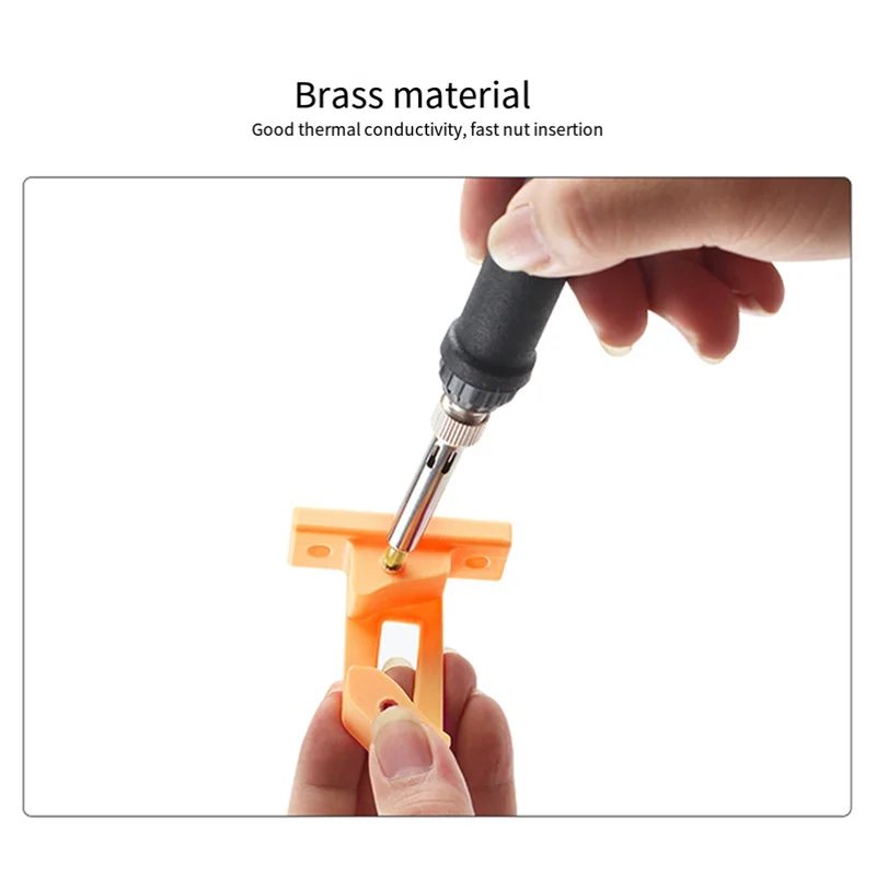 

Оптимальная гайка, нагревательный комплект, насадки для паяльника M2 M2.5 M3 M4 M5 M6, встроенный комплект латунной резьбы, детали 3D-принтера