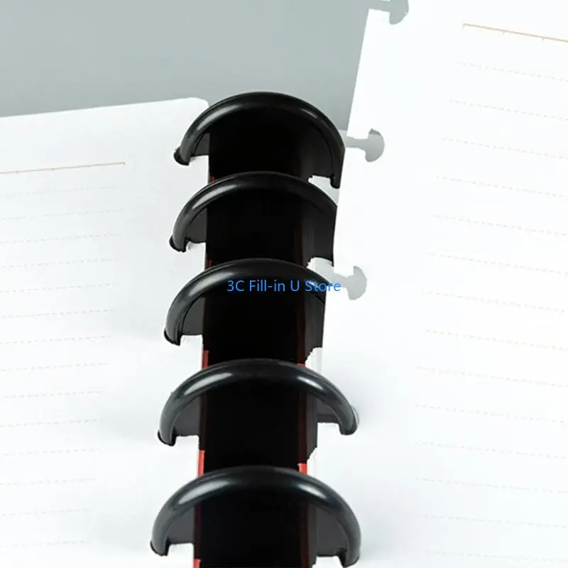 G8TA Пластиковая книга для переплета для ноутбука для записных книжных книг Книга Книга Книга ДИСКИ