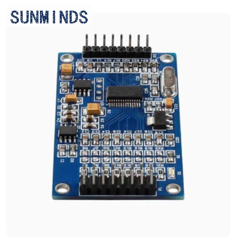 High Precision ADS1256 24 Bit 8 Channel ADC Data Acquisition Board Module AD Collecting Data Acquisition Card