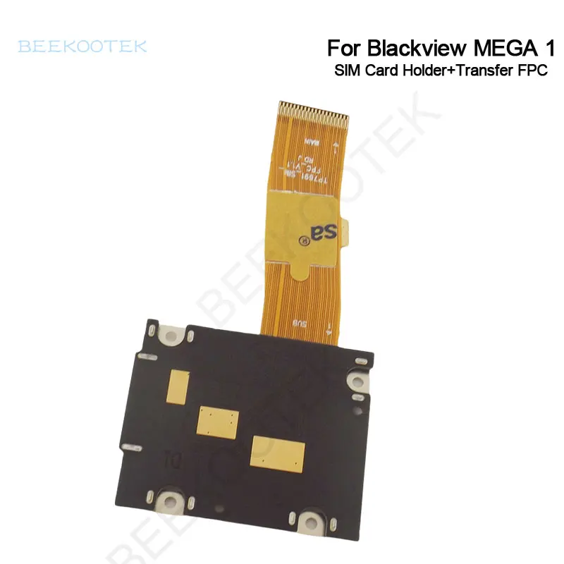 New Original Blackview MEGA 1 SIM Card Holder With SIM Holder Transfer Cable Flex FPC Accessories For Blackview Mega 1 Tablet