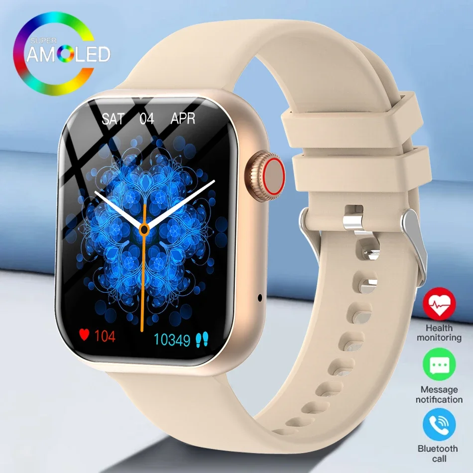 

2024 New Smart Watch - Wireless Charging, Bluetooth Calls, Fitness Bracelet for Men & Women with Custom Watch Face