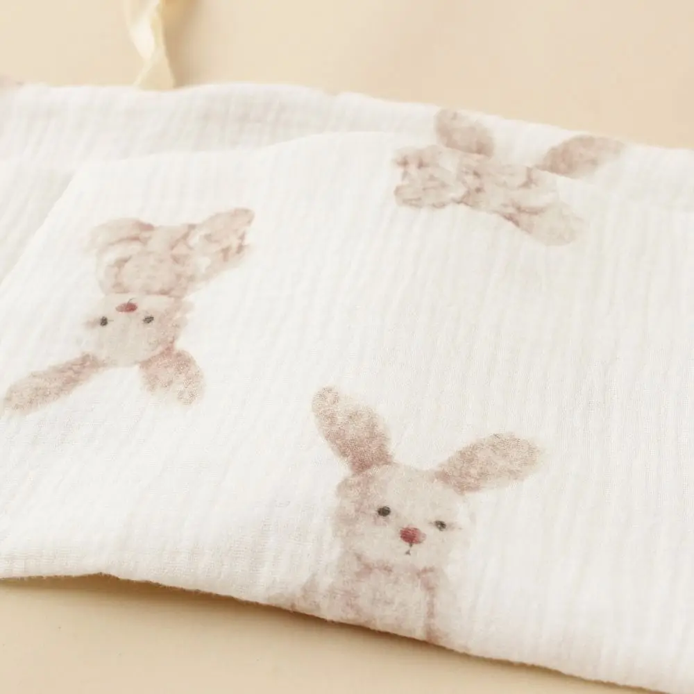 

Space Saving Cotton Crib Storage Bag Large Capacity Portable Diaper Storage Bag Dual-pocket Newborn Bedside Bag Stroller