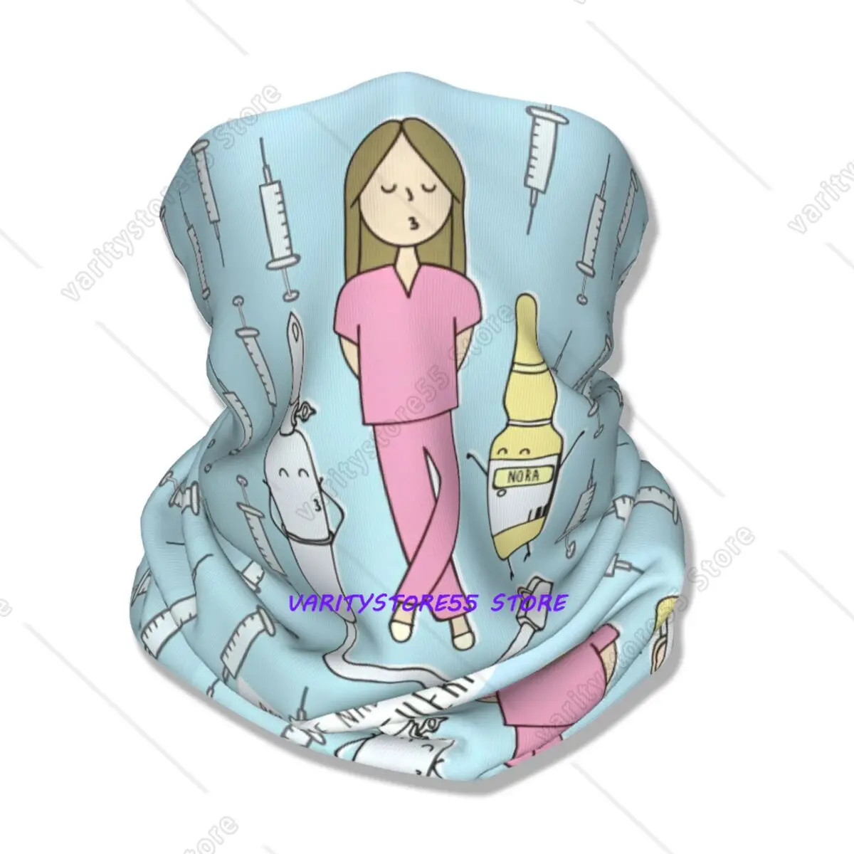 bandana-de-pescoco-para-enfermeiros-e-medicos-estampa-enfermera-en-apuros-lenco-multiuso-faixa-de-cabeca-para-pesca-adulto-lavavel