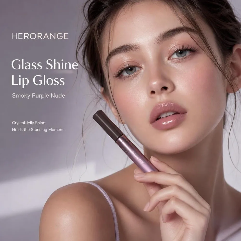 Sexy Shimmer Jelly Glass Lip Tint Non Sticky Water Glossy Solid Lip Stick Hydrating Moisturizing Lip Plumper Beauty