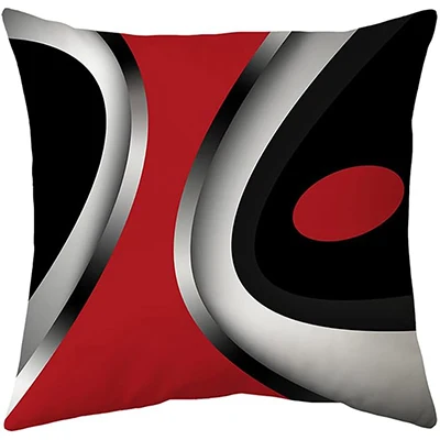 Throw Pillowcase Abstract geometric decorative pillowcase suitable for living room sofa bedroom home decoration cushion cover