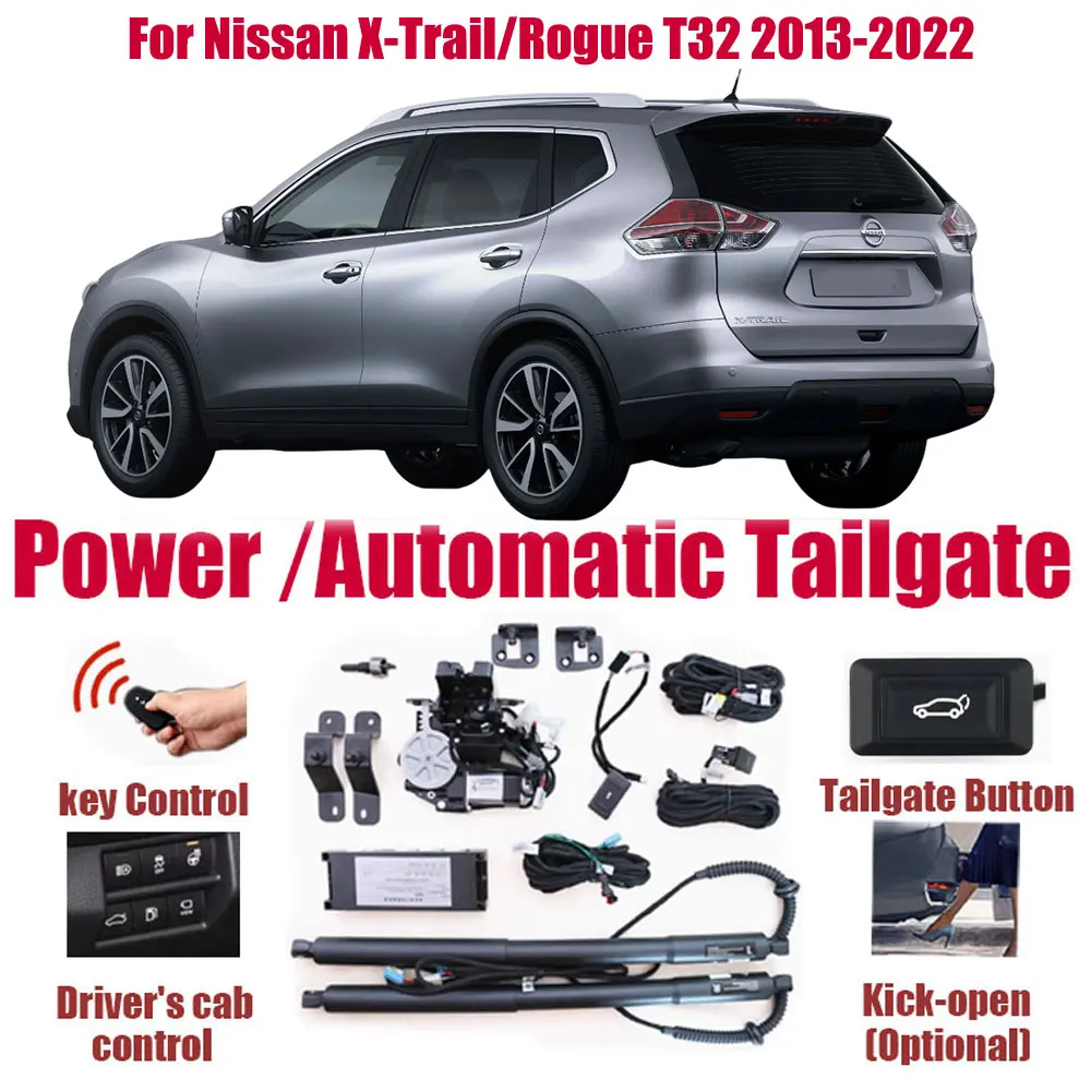 For Nissan X-Trail/Rogue T32 2013-2022 Car Automatic Lifting kit Opening Trunk Intelligent Electric Lift Tailgate