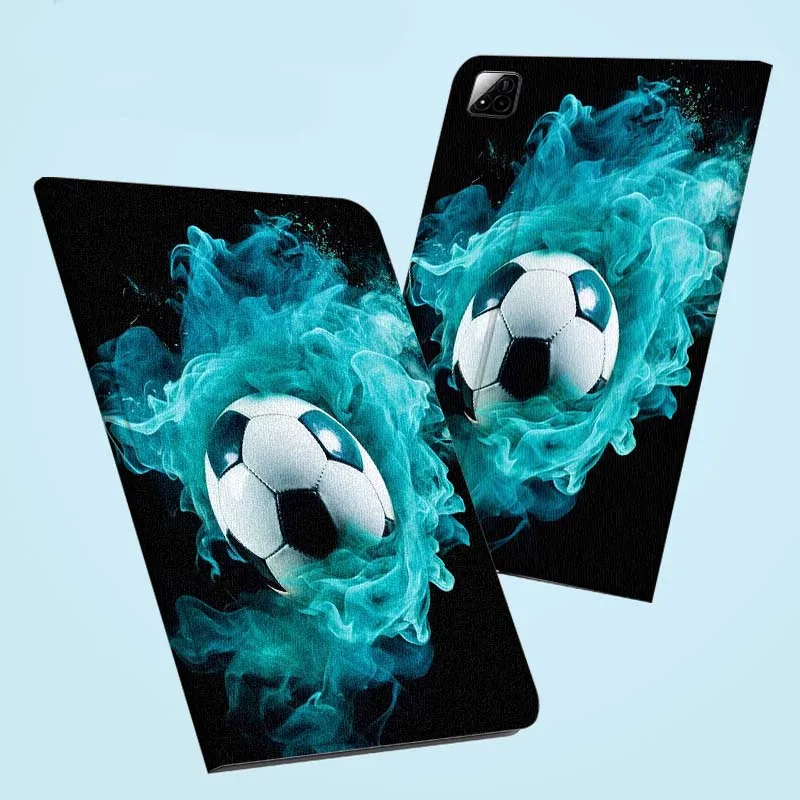 تصميم عصري لكرة القدم لهاتف Xiaomi Redmi Mi Pad 4 5 6 6s 7 8 SE Pro 2 11 Plus Max 12.4 11 11.2 12.5 8.7 بوصة حافظة تابلت #1