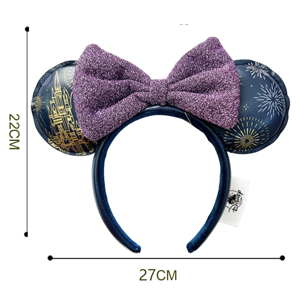 Disney Mickey Mouse Headbands Disney Castle  Theme Hairband Birthday Party Halloween Cosplay Costume For Women Girls view 5