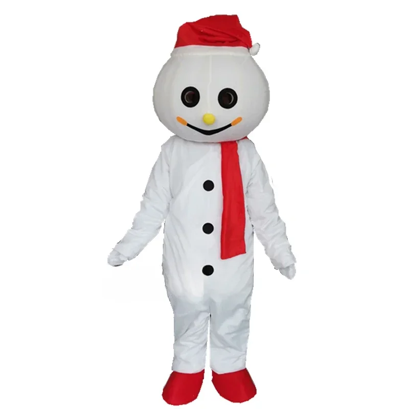 Christmas Snowman Christmas Mascot Costume Fancy Dress Clothing Halloween Party Carnival Events Adult Costumes