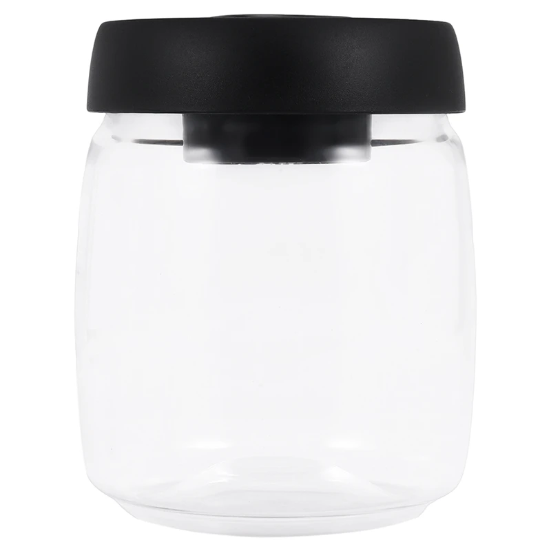 コーヒーキャニスターコーヒー豆保存容器ガラス真空瓶密封された北欧キッチン収納スナック