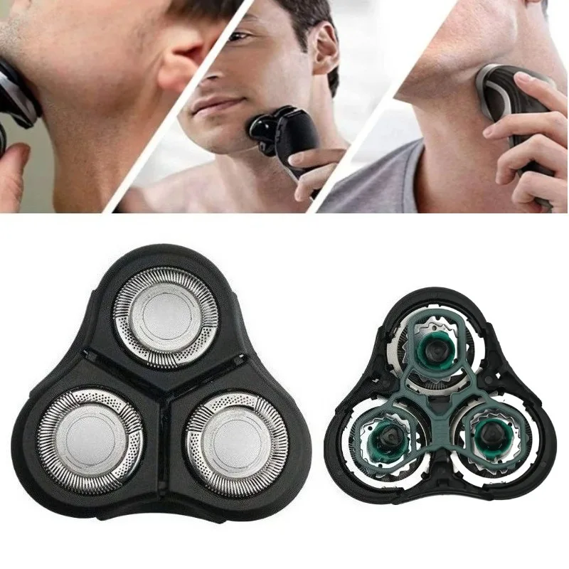 RQ11 Replacement Heads Compatible with Philips RQ1131 RQ1141 RQ1150 RQ1155 RQ1185 RQ1195, New Upgraded Electric Shaver 2D Models