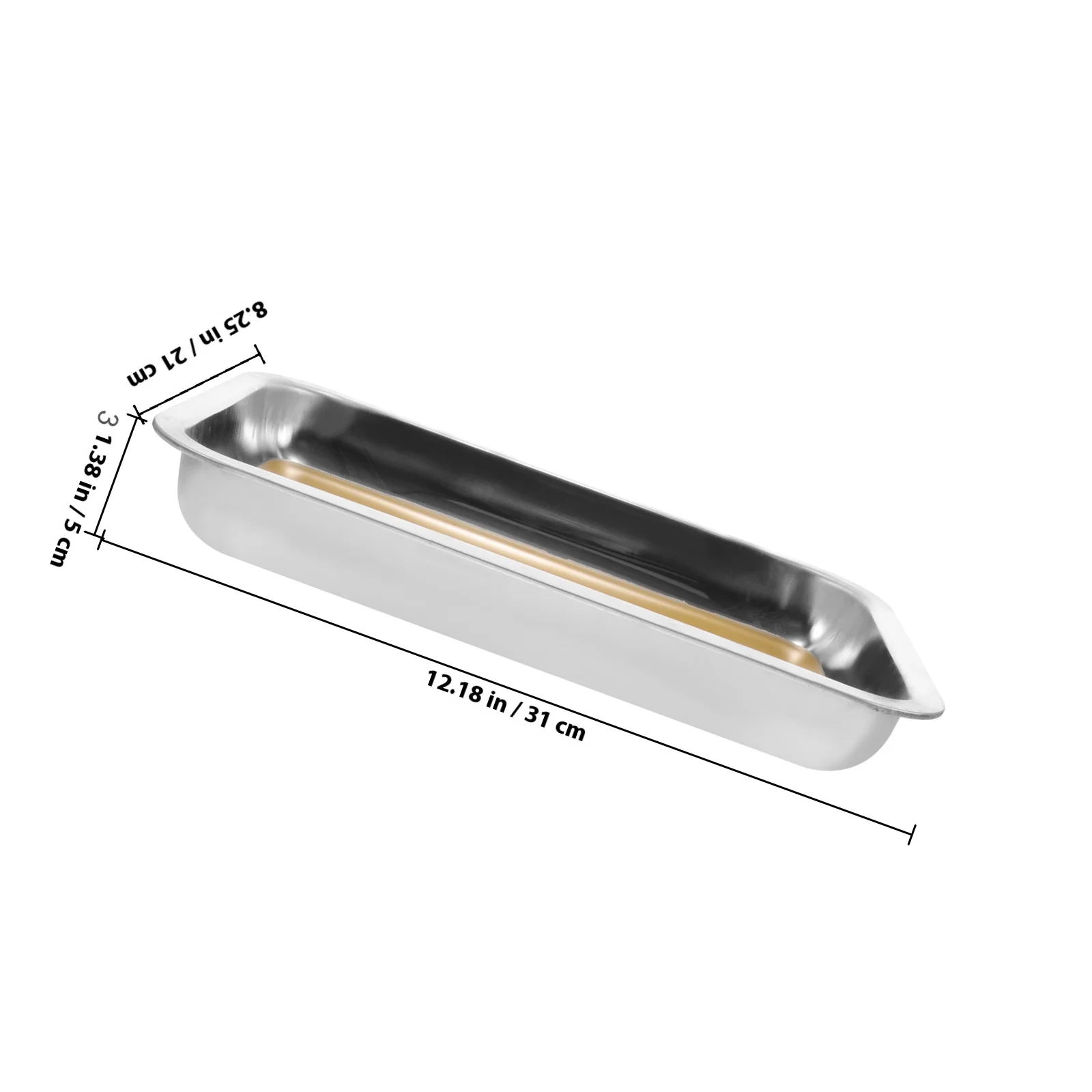 Wax Dissection Stainless Steel Polished Lab Biological Experiment Tool Dissection Tray Dissecting Plate Metal Wax Tray