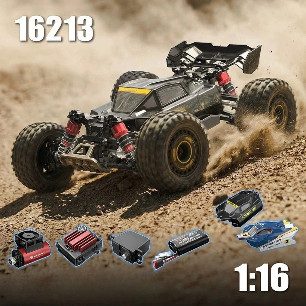 MJX 1/16 16213 Ferngesteuertes Offroad-Fahrzeug Elektrisch Hochgeschwindigkeit ​ ​ Bürstenloser 4WD-Rennwagen, Simuliertes Spielzeugauto-Modell