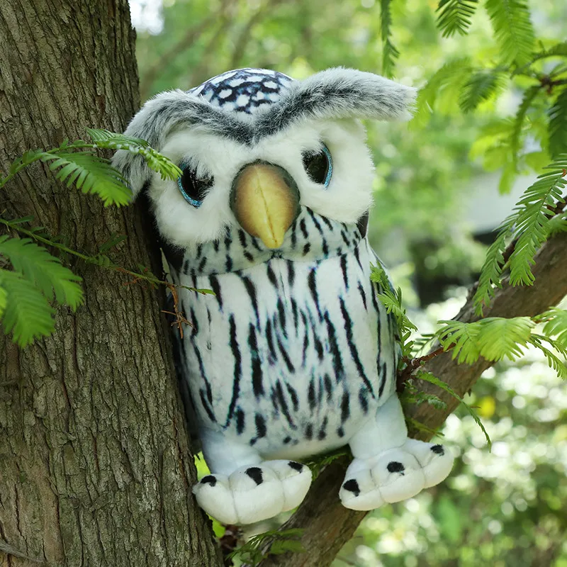 Echte Vogel Pluche Speelgoed Gesimuleerde Adelaarspop Zachte Pluche Kussen Huisdecoratie Verjaardag Kerstcadeau