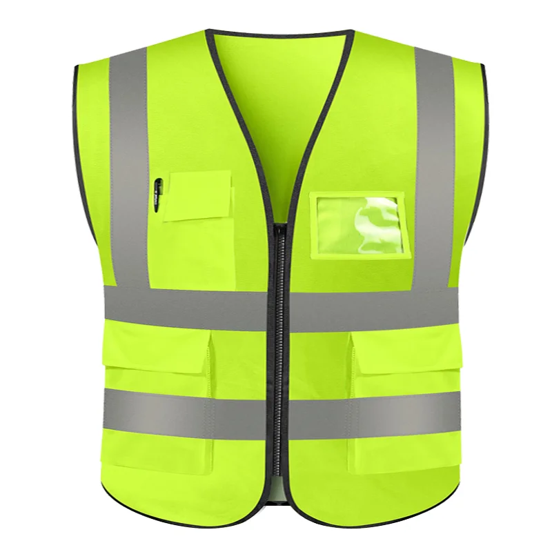 Large Size 5XL Reflective Vest for Men Plus Size Vest for Women Safety Vest Construction Worker Logo Custom Security Vest