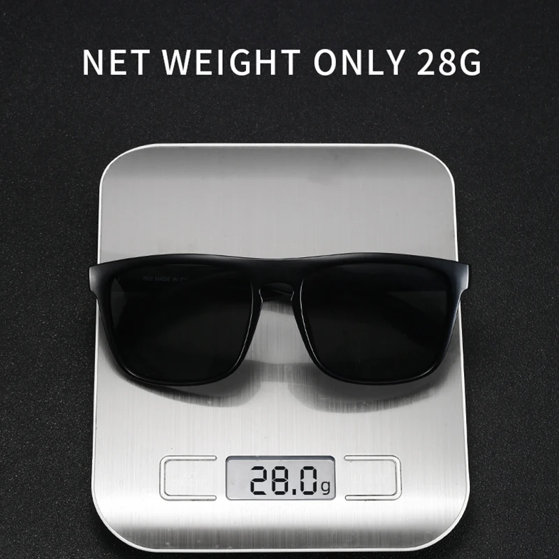 الأزرق قضاعة الرجعية مستطيل النظارات الشمسية للرجال النساء الاستقطاب UV400 الكلاسيكية العصرية نظارات القيادة ركوب الدراجات الصيد نظارات شمسية #6