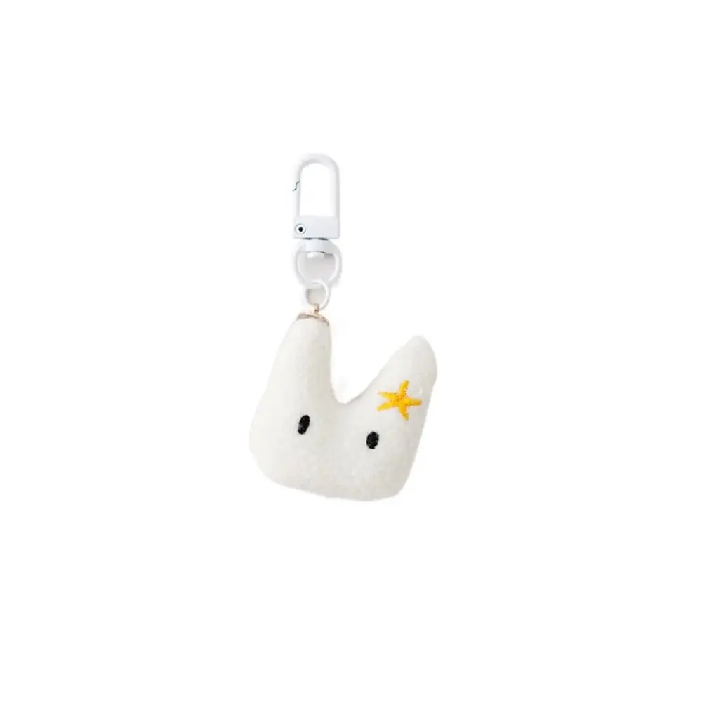 

Backpack Decor Cartoon Cute Plush Bear Keyring Cloud Mouse Rabbit Keychain Tiger Korean Pendant