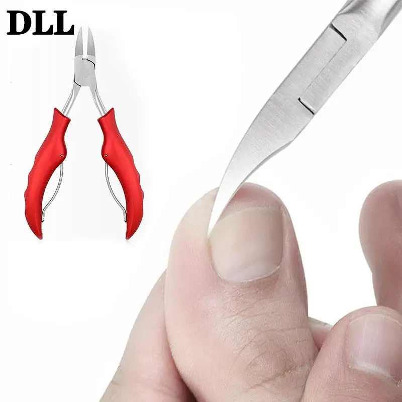 

1Pcs Toenail Ingrown Manicure Scissor Plier Tool Pedicure Dead Skin Remover Nail Art Cuticle Edge Cutter Nipper Clipper