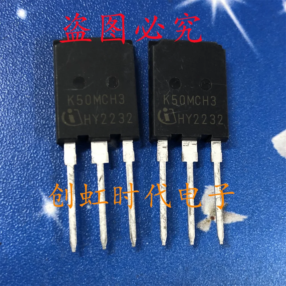 1pcs/lot K50MCH3 brand new 1200V 50A High power IGBT field-effect transistor IKQ50N120CH3