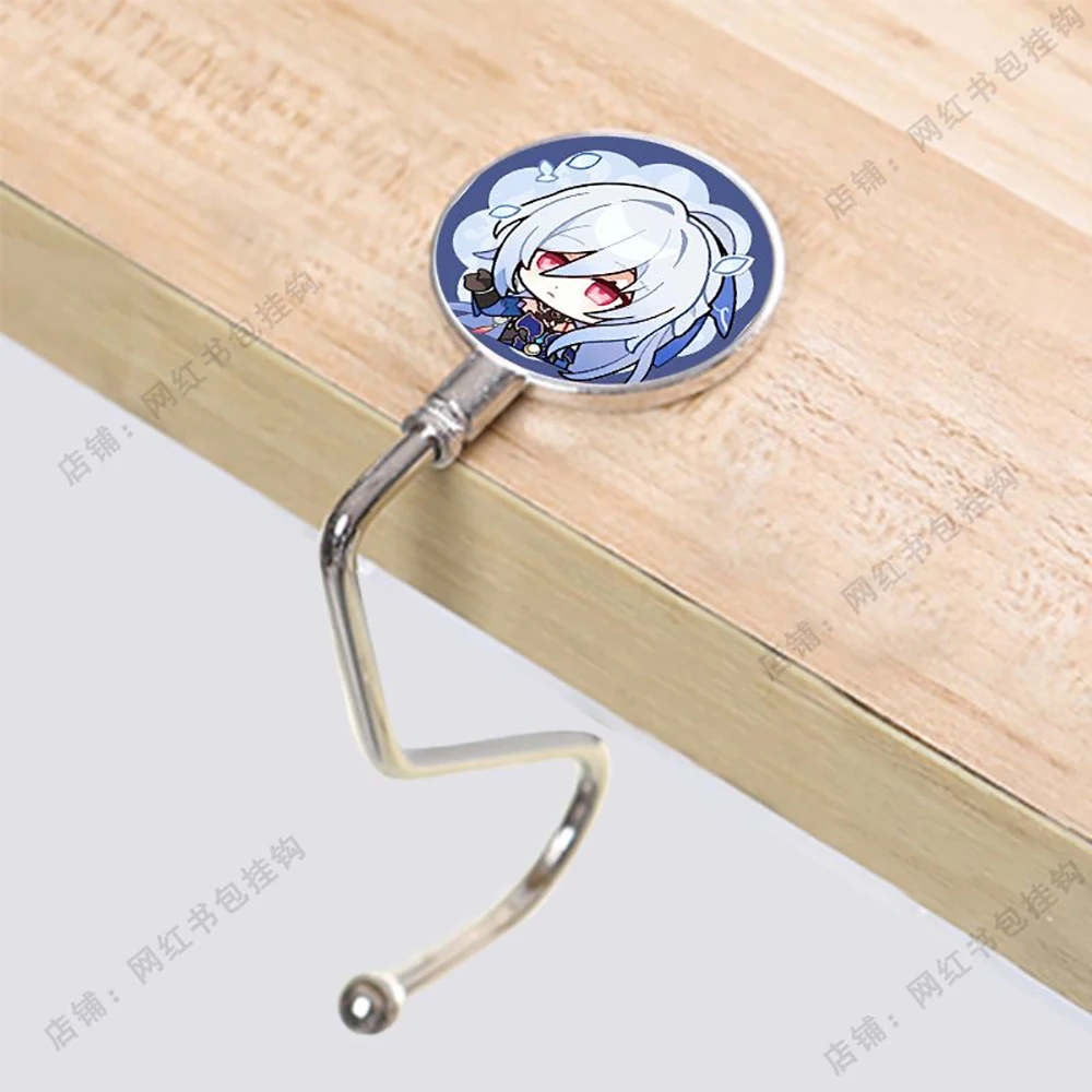 Honkai: Star Rail Table Side Hook Qingque Jingliu Huohuo Topaz Argenti Emoticon Kawaii Cute Anime Gift for Fans Girls Kids