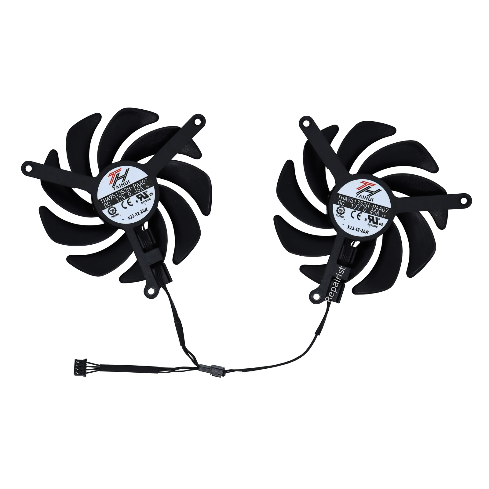 GPU Card Cooler Fan,THA9513S2H-PAA07 For Palit 4060 Infinity 8gb RTX4070 Dual 12g,THA9215O2H-PGA01 For Palit 4070 4060Ti White