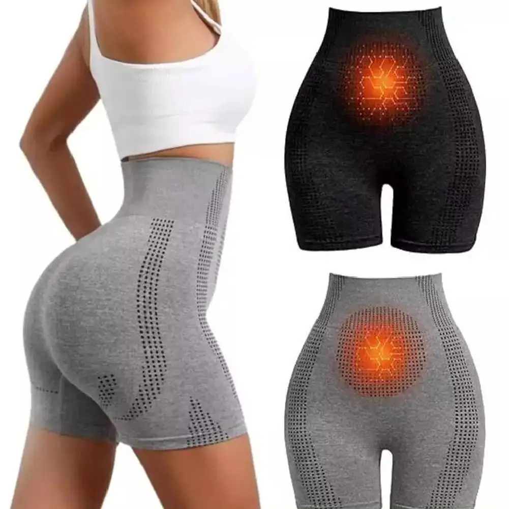 

Women Seamless Body Shaper Sports Shorts High Waist Tummy Control Fitness Yoga Quick Drying Running Cycling Shorts Shapewear