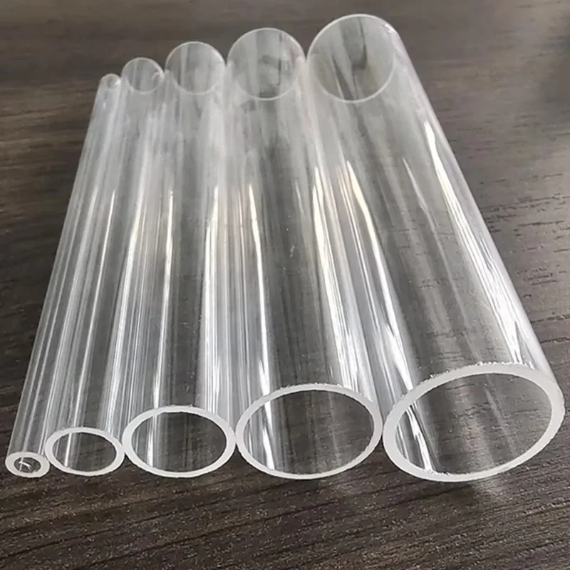 

10pcs Transparent Quartz Capillary Glass Tube High temperature resistance quartz tube Quartz Glass Capillary Tube