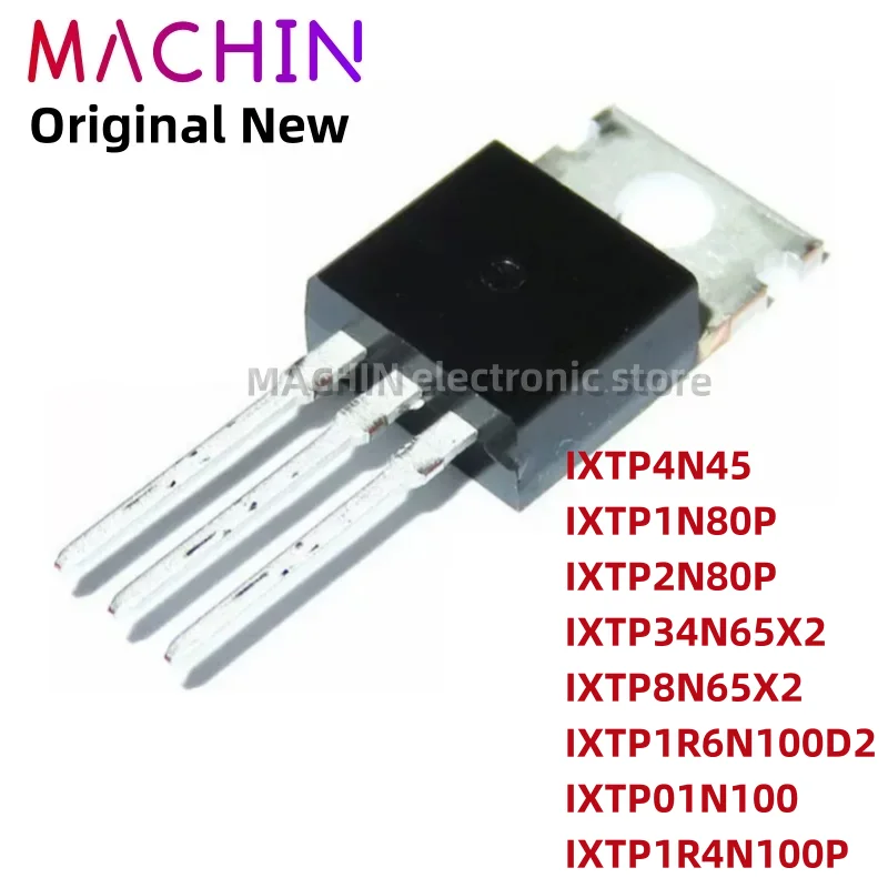 FET do MOS PARA-220 IXTP4N45 IXTP1N80P IXTP34N65X2 IXTP8N65X2 IXTP1R6N100D2 IXTP01N100 IXTP1R4N100P TO220, 1PC