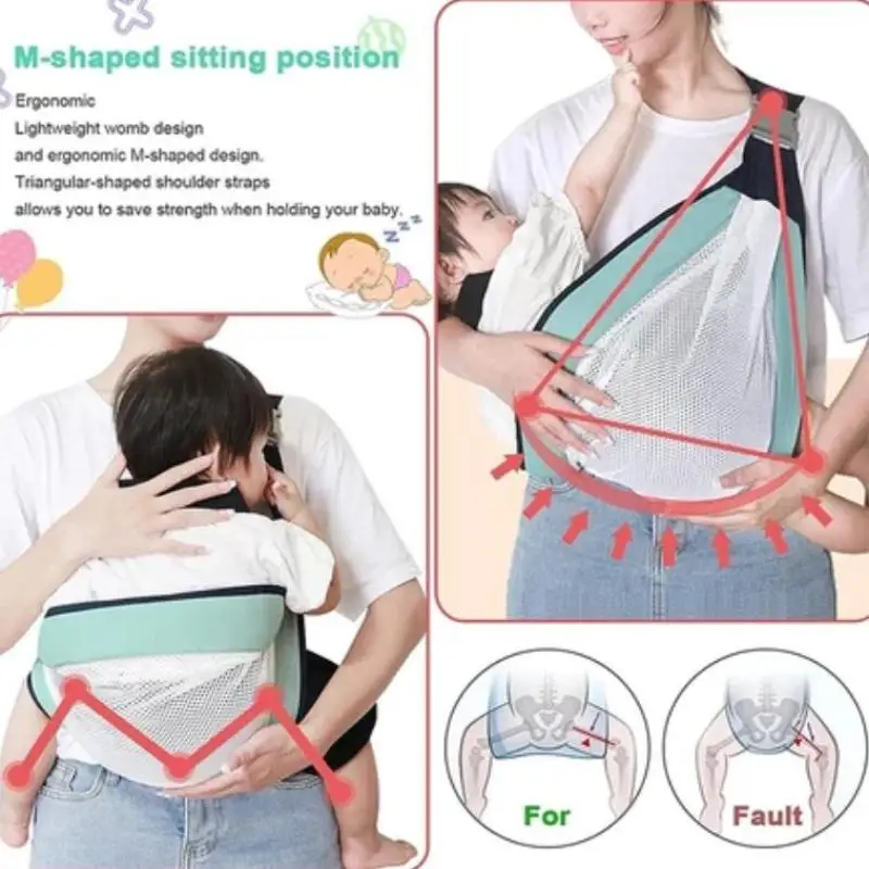 Baby Carrier Baby Wrap Carrier Newborn Nursing Sling Bag Holder
