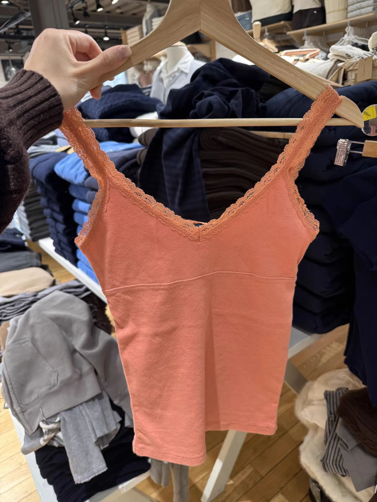 Thumbnail 2 - #63 Latest Lace Trim Camisole Offers