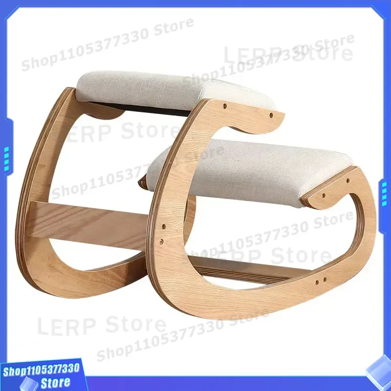 Ergonomic Kneeling Chair for Office Computer Use Anti Hunchback Posture Corrective Seat Student Creative Rocking Design