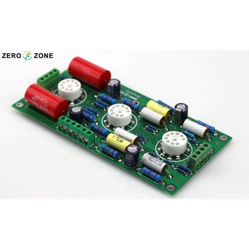 zero-old-burn-esta-reproduciendo-prt07a-etapa-de-preamplificacion-con-valvulas-placa-de-circuito-terminada-circuito-horse-7-m7