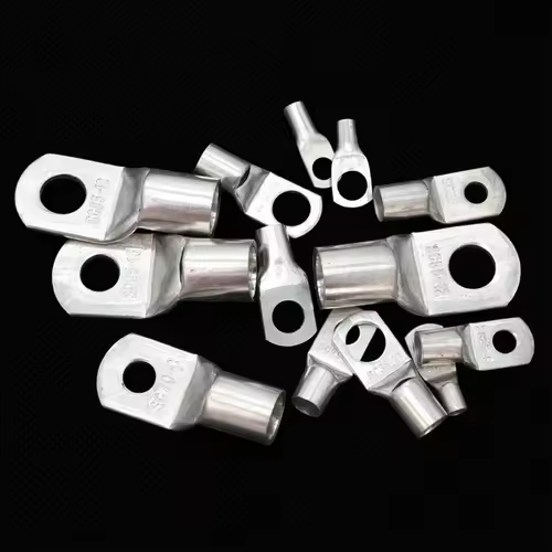 SC Type Wire Nose Terminal SC6 SC10 SC16 SC25 SC35 Bare Copper Battery Block Lugs Hole ID6/8/10/12mm Crimp Wire Connector - Image 4