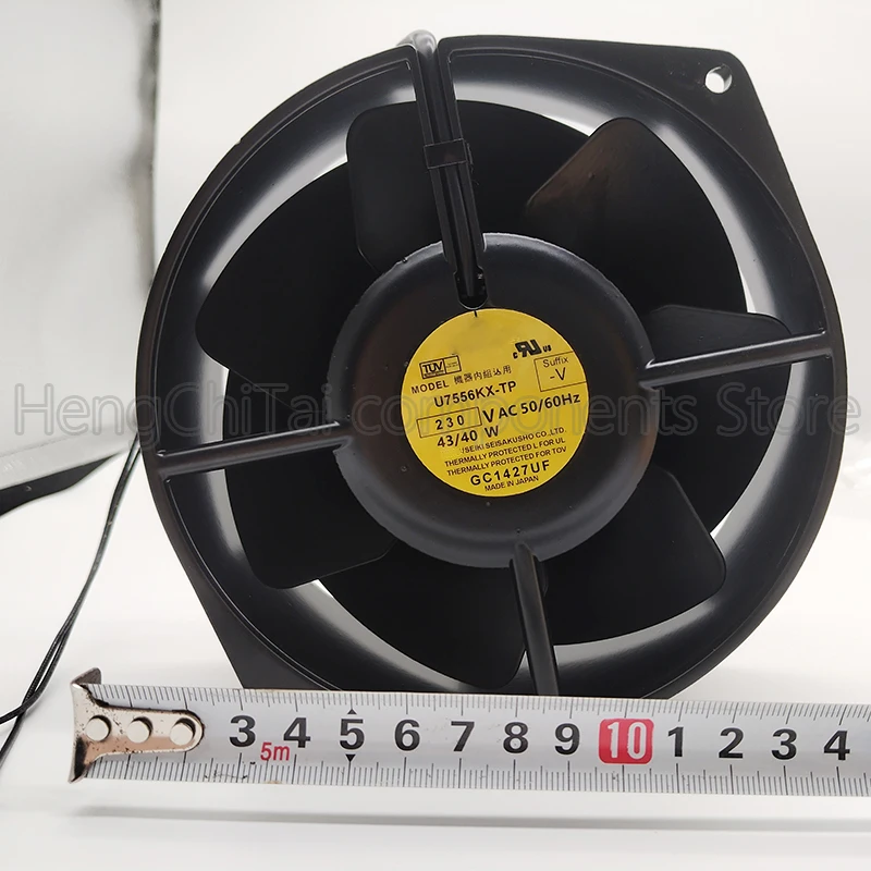 Original 100% Working U7556KX-TP 15055 230v 50/60Hz 43/40W cooling fan