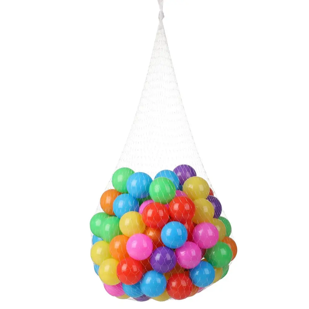 100Pcs Outdoor Sport Ball Bunte Weiche Wasser Pool Ozean Welle Ball Baby Kinder Lustige Spielzeug Umweltfreundliche Stress Luft Ballons