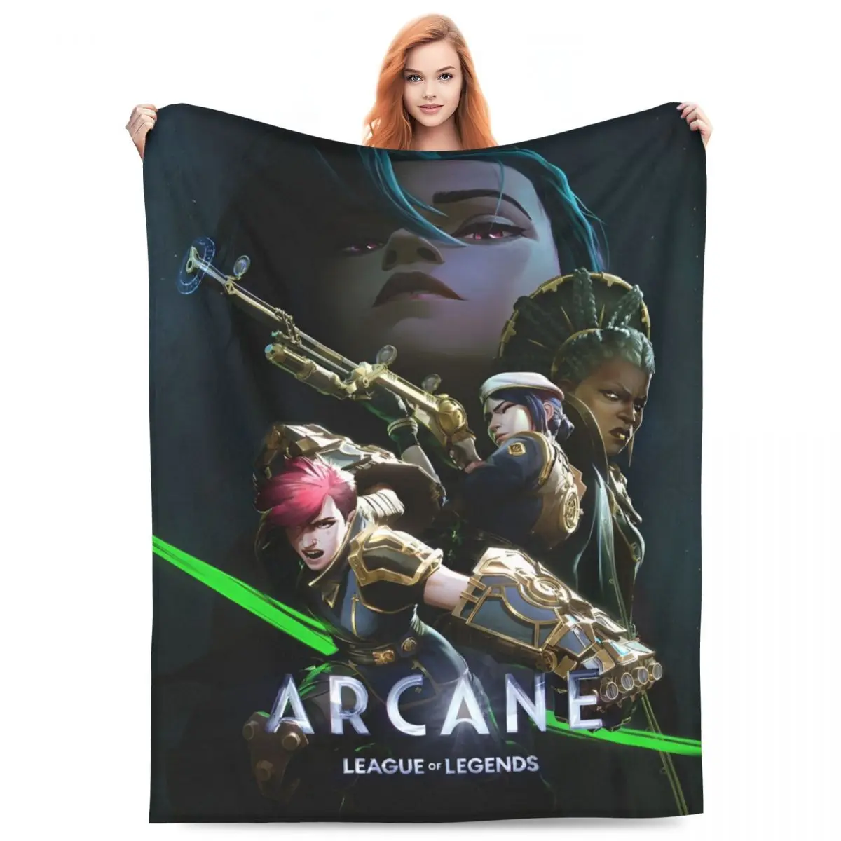 Arcane Blanket Coral Fleece Plush Decoration Fantasy Multi-function Super Warm Throw Blanket for Bedding Travel Rug Piece