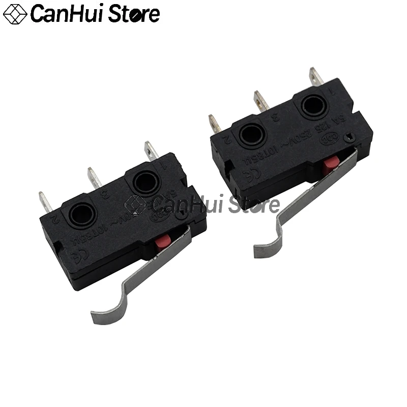 10szt 5A 125V250V KW12 Wyłącznik krańcowy podróży KW11-3Z-2 Z uchwytem 16mm Przycisk kontaktowy Mikroprzełącznik KW12-N 2Pin/3Pin KW12-A NO/NC — zdjęcie 4