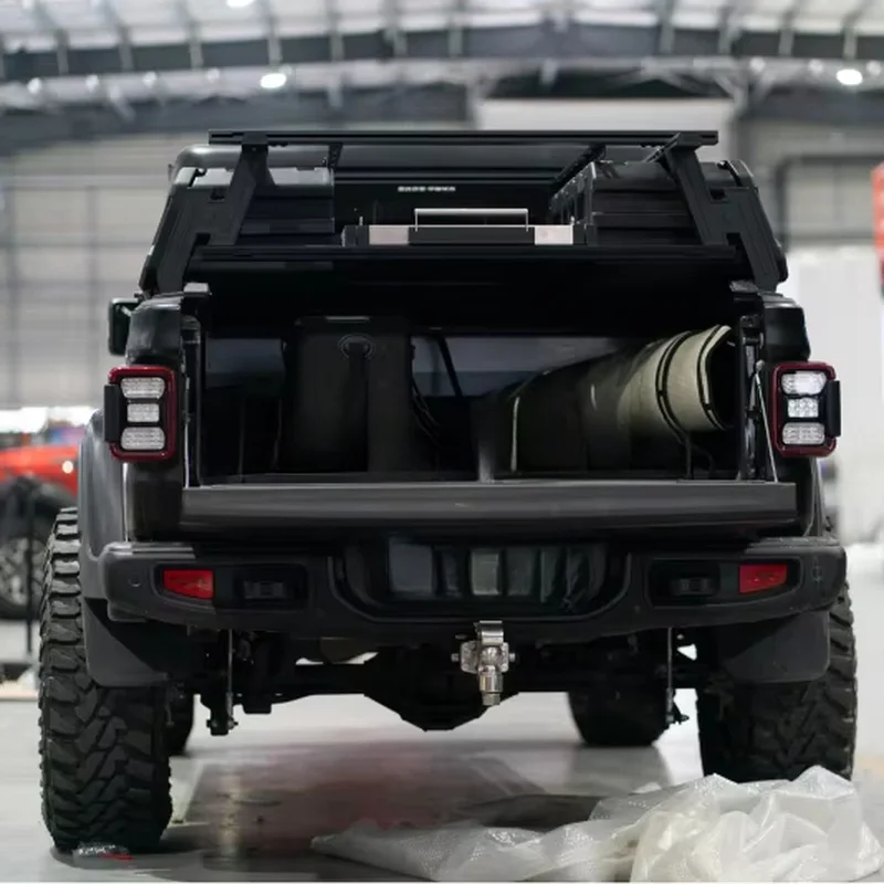 Hot Selling Custom 4x4 Pickup Bed Aluminum Top Loading Platform Cargo Support Frame