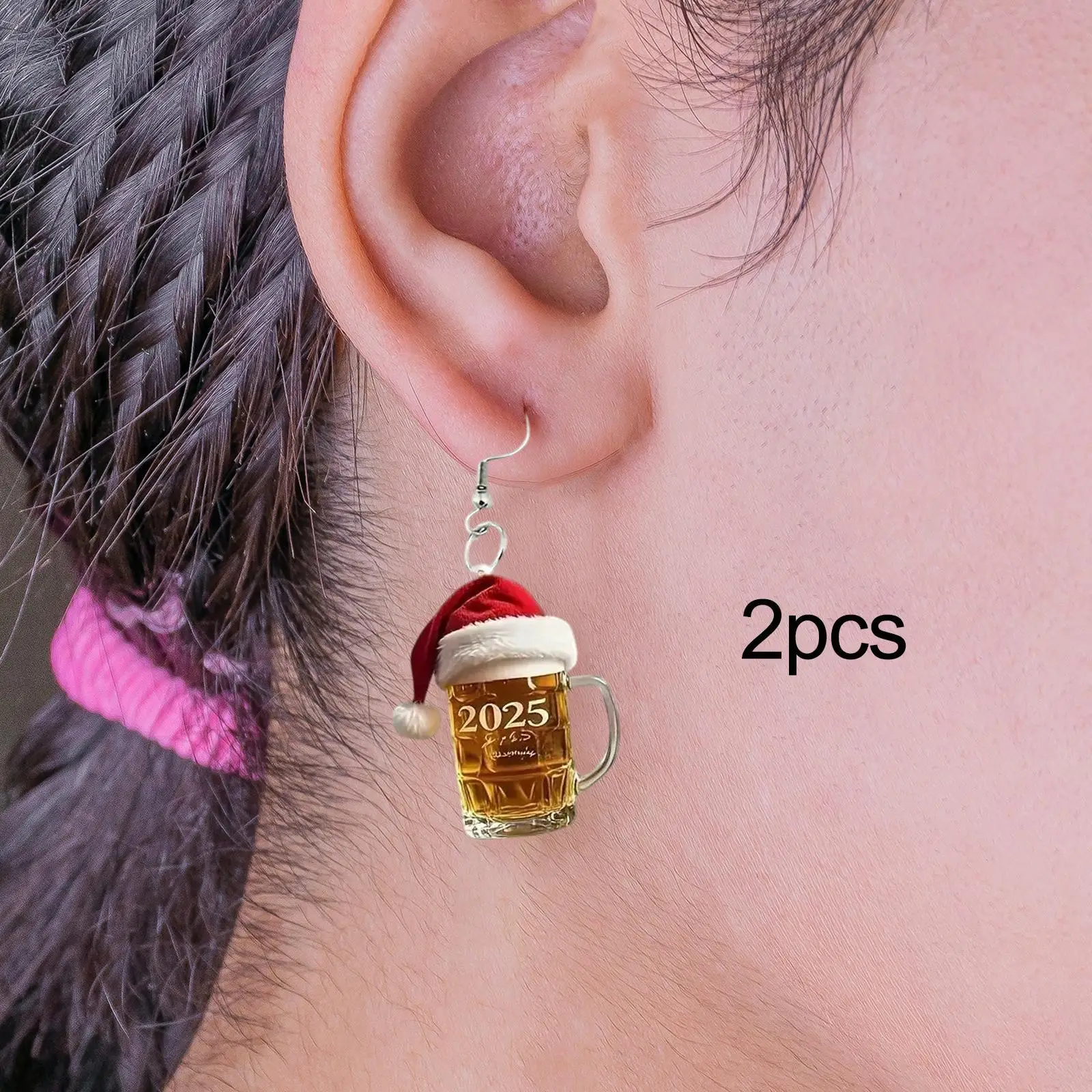 أقراط عيد الميلاد سحر عيد الميلاد زي الملحقات هدية الموضة الإبداعية