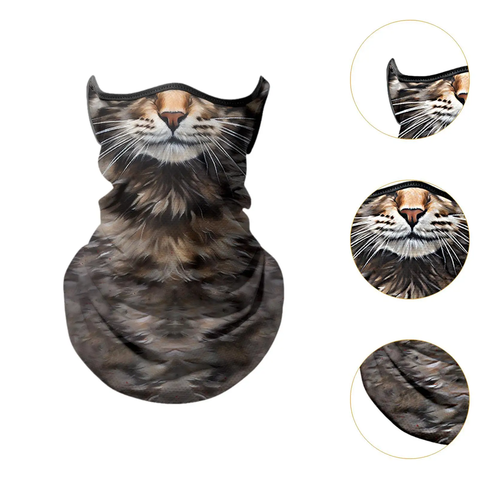 Bufanda transpirable con protección solar para el cuello, máscara refrescante fina para viajes, senderismo, acampada y uso diario