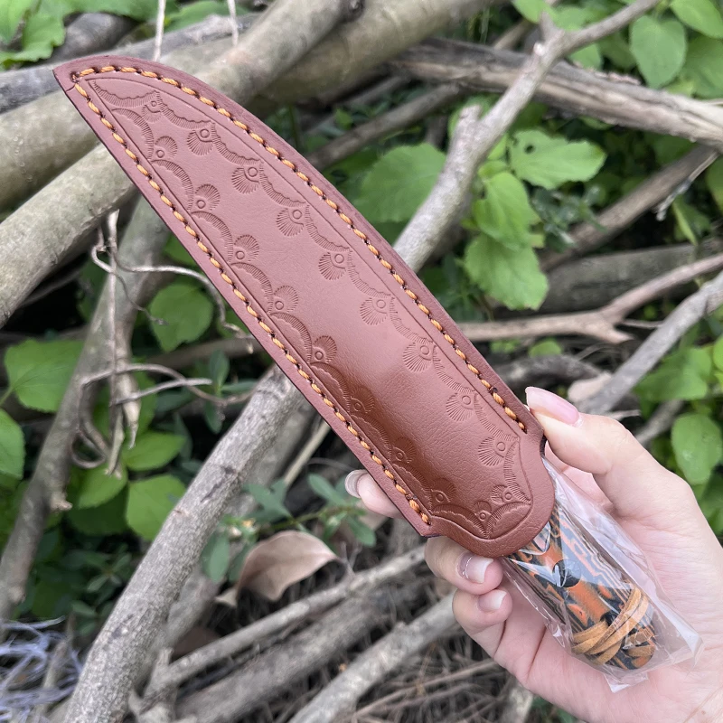 Watchman WF214 survival Fixed Blade Straight knife camping, fishing, barbecue knife, outdoor survival with Sheath Knife