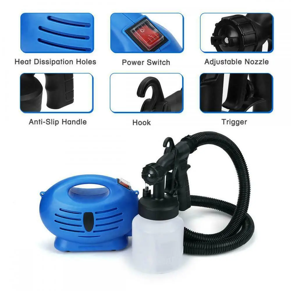 Spray Gun Multifunctional High-Pressure Electric Gun DIY Portable Surface Spraying Disinfectant Paint