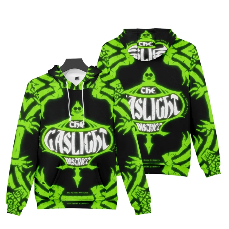 

The Gaslight District Merch Hoodies Pullovers Women Men Fashion Casual HipHop Style Sweatshirts New Long Sleeve Sweatshirts