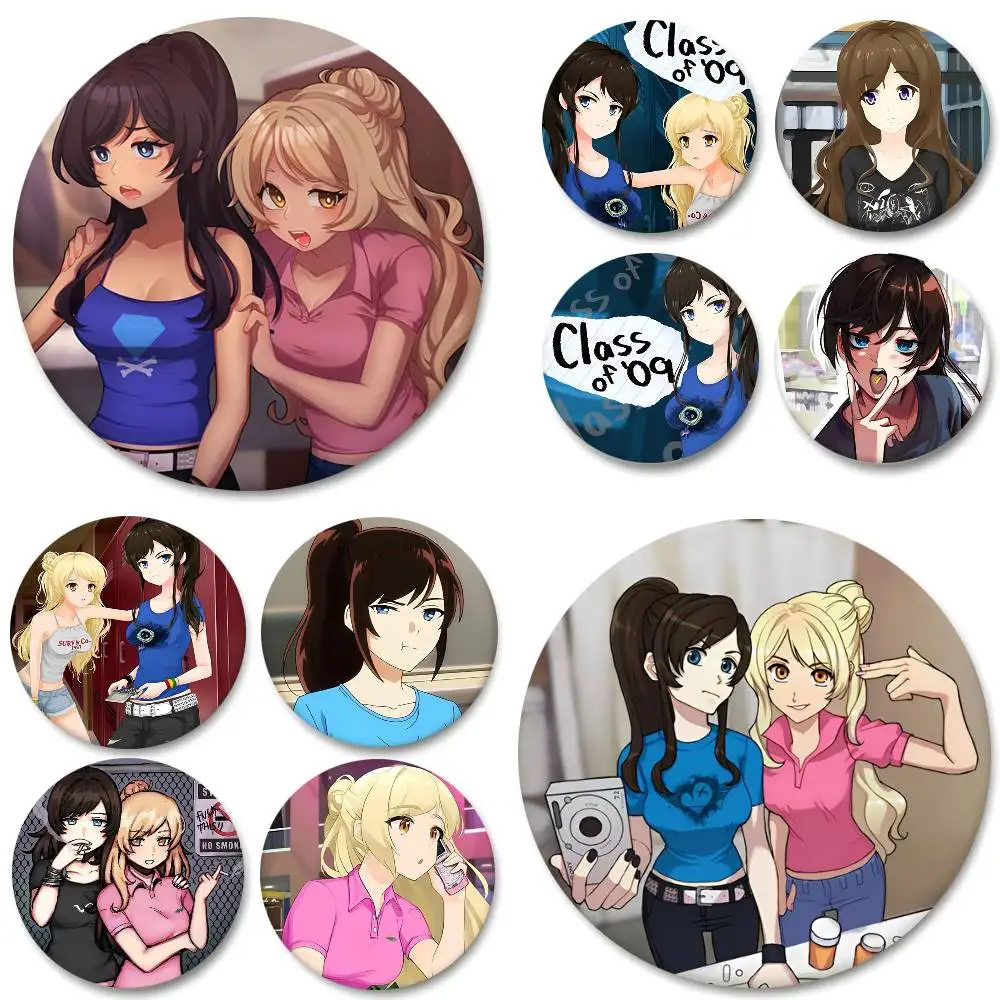 Class Of 09 Game Round Badge Creative Brooch Clothing Backpack Accessories Lapel Pin