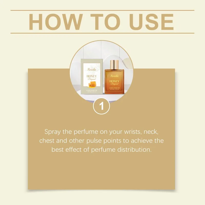 Picture 7: 50ML Honey Bergamot Unisex Perfume Gentle Natural Fresh Long-Lasting Feminine Charm Eau De Parfum Portable for Daily Carry Spray