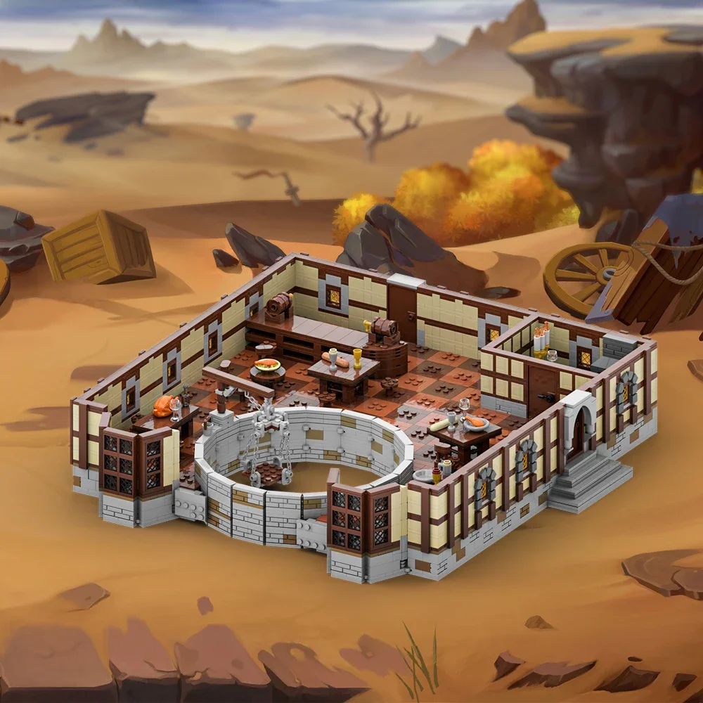 Gobricks MOC The Yawning Portal Bouwstenen Horror Games Dungeons Model Film Karakter Bricks Gemonteerd Speelgoed Kinderen Gift