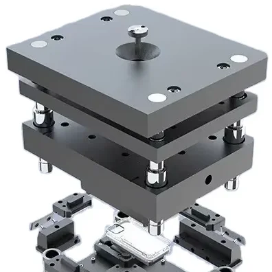Plastic hanger mold multi-cavity hot/cold runner P20/718 material size according to your drawings