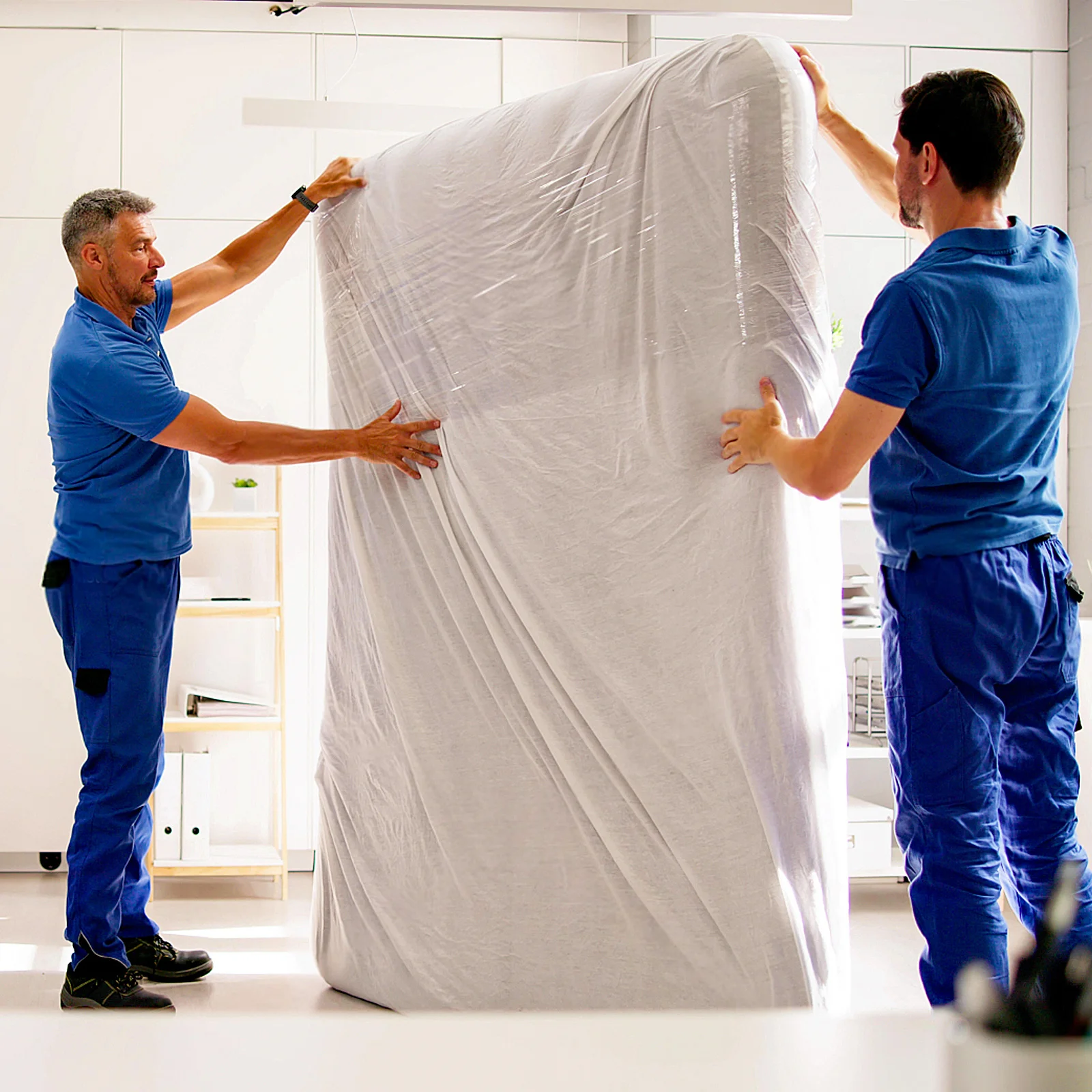 

2Pcs Mattress Protector Heavy Duty Thickened Full Size Plastic Moving Storage Bag for Packing Mattress Cover Moving Storage Bag
